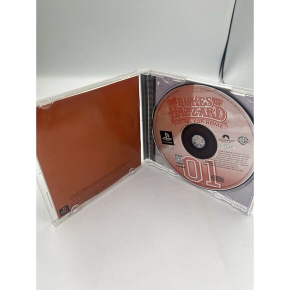 The Dukes of Hazzard: Racing for Home Sony Playstation 1 PS1 Complete Cib - Picture 2 of 8
